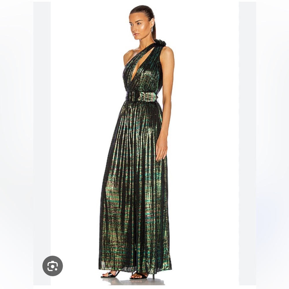 Retrofete Andrea Maxi Gown - Green - Picture 9 of 13